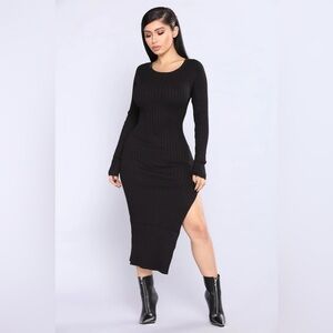 FN Linger Dress - BURGUNDY - Sold Out